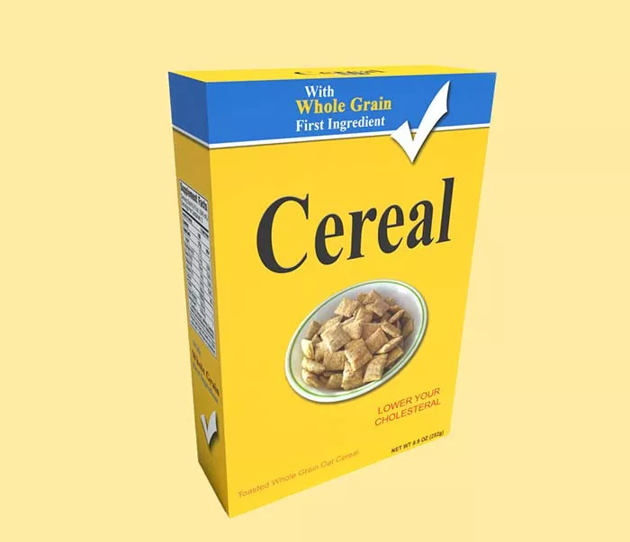 Mini Cereal Boxes